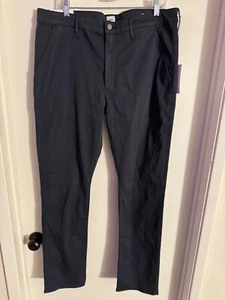 Women NWT EDWIN" navy zip up casual slim chino . Size 36 - Picture 1 of 2
