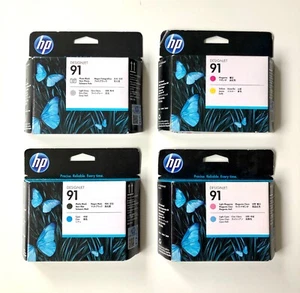 4 x Druckkopf HP Designjet Z6100 PS / Nr. 91 C9460A C9461A -C9463A Printhead SET - Bild 1 von 1