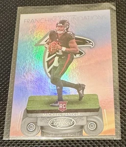 Michael Penix Jr. Rookie FRANCHISE FOUNDATIONS Totally Certified Panini Falcons - Bild 1 von 2