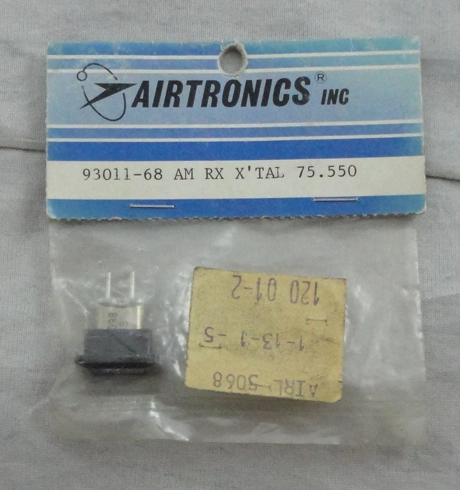 Receptor AM Airtronics 75Mhz Cristal CH68 AIR93011-68Z 75.550Mhz Foto 1 de 1