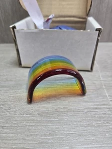 Libelle dichroitisches Glas Regenbogen, Handarbeit in Schottland, mit Box, Ermutigung - Bild 1 von 8