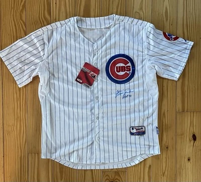 JERSEY BASE MAJESTUOSO COOL FIRMADO POR FERGIE JENKINS CHICAGO CUBS AUTO Foto 1 de 4