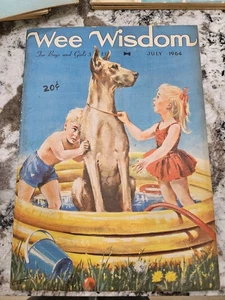 Wee Wisdom Vintage Children's Magazine July 1964 - Imagen 1 de 3