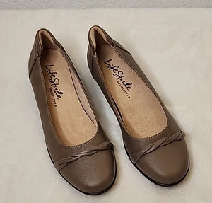 LifeStride Impact Velocity 2.0 Damen-Slipper Ballerinas taupe Größe 6,5 schön - Bild 1 von 8