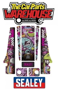 Sealey 2000 CW CB Zombie Max Graphics Design Sticker Kit (Graphics only) - Picture 1 of 5