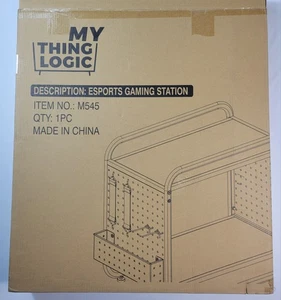 StoreMythinglogic Estación de Juegos Organizador Metal Juego Almacenamiento Rack - Imagen 1 de 6