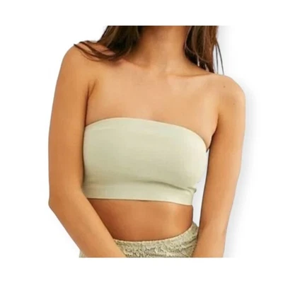 Intimately Free People Nina Bandeau Tube Bra Matcha Women's Size Medium New - Image 1 of 4