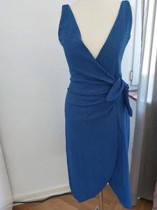 hm Wickelkleid blau XS Neu - Bild 1 von 5