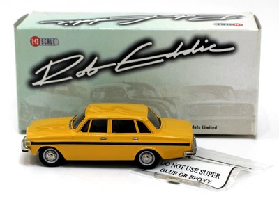 Brooklin Rob Eddie #2A 1973 Volvo 144 Grand Luxe 1:43 Taxi Yellow Mint/ Box - Image 1 of 4
