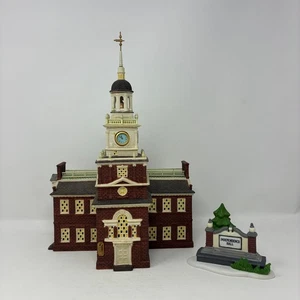 Dept 56 Independence Hall Historical Landmark Heritage Village Collection #55500 - Picture 1 of 17