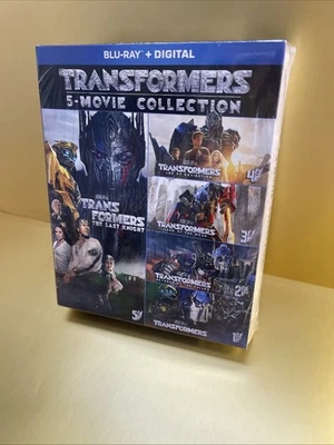 Transformers 5-Movie Collection Blu-Ray + Digital | New Sealed | - Image 1 of 4