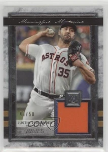 Colección Museo Topps 2020 reliquias materiales significativos/50 Justin Verlander - Imagen 1 de 4