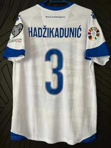 Hadzikadunic #3 Bosnia - Luxembourg Jersey Football Shirt Kelme L Bosna MW - Picture 1 of 3