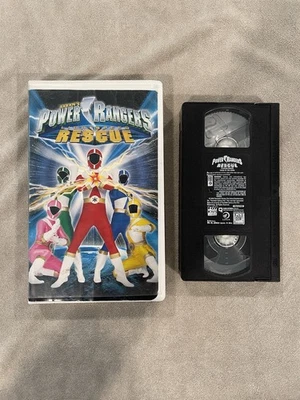 Power Rangers Lightspeed Rescue VHS 2000 Fox Kids Video Tested Works! Vintage - Image 1 of 2