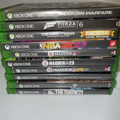 Juegos Microsoft XBOX One limpios - Tú eliges y eliges lote de videojuegos, funcionando Foto 1 de 4