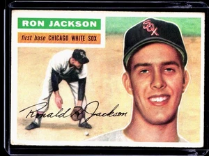 1956 Topps Ron Jackson Chicago White Sox #186 SET BREAK - Picture 1 of 2
