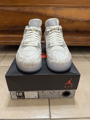 Talla 12 - Air Jordan 4 Retro 30 Aniversario Láser Foto 1 de 4