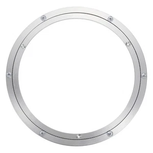 12" Lazy Susan Aluminium drehbarer Drehteller Lager drehbare Platte Esstisch - Bild 1 von 6