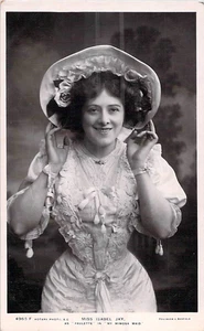 Miss Isabel Jay Edwardian Actress "My Mimosa Maid" Vintage 1911 Postcard - Picture 1 of 2