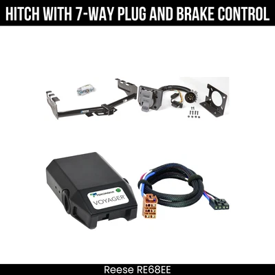 Hitch Tow PKG+ 制动控制 适用于 99-13 Silverado Sierra 1500 HD 2500LD 经典 — 第 1/4 张图片