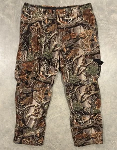 Cabela's Camouflage Jagd gefütterte Hose Herren Gr. 42 Dry Plus Seclusion 3D Hirsch Enten - Bild 1 von 8