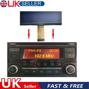 For Nissan Juke Navara Qashqai Radio CD Player LCD Display Screens Pixel Repair - Picture 1 of 8