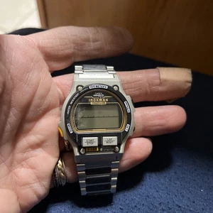 Vintage Timex 1995 Iron Man Triathalon Digital Watch Looks Great - Picture 1 of 3