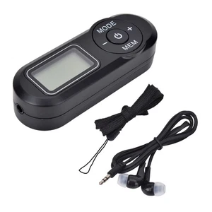 New 80x28x20mm Portable Mini FM Radio Digital Pocket Handy FM Receiver - Picture 1 of 22