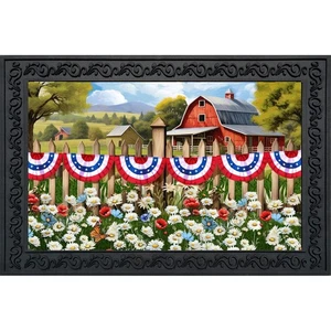 Briarwood Lane American Flower Field Fußmatte - Bild 1 von 3