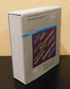 RARE VINTAGE IBM BASIC COMPILER/2 ORIGINAL 3.5" & 5.25" DISKS + FREE SHIPPING - Picture 1 of 9