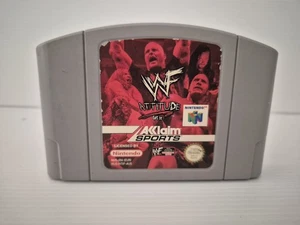 N64 Nintendo 64 WWF Attitude Stone Cold The Rock Undertaker PAL - Picture 1 of 5