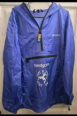 Пуловер Sony Handycam Beat Shot куртка ветровка мужская L винтаж 90-е - Изображение 1 из 4