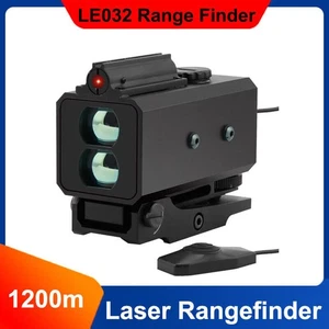 LE032 Rangefinder Outdoor Hunting Rifle Scope Laser Aiming Telescope 1200m IP65 - Picture 1 of 7