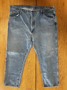Vintage 90s Rustler 87622RL Herren 42x30 Medium-Light Wash Straight Leg Jeans - Bild 1 von 9