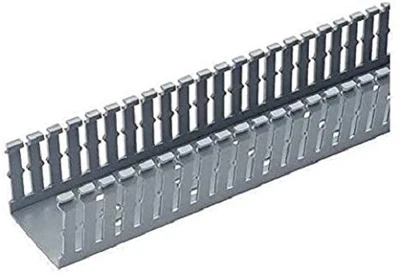 Panduit - F4X5LG6 - Conducto estrecho ranurado PVC 4 X 5 X 6 pies - (6 pies) Foto 1 de 2