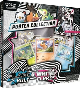 Colección de pósteres Pokemon Black Bolt/White Flare Unova SV10.5 - Imagen 1 de 1