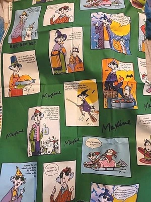 Fabric Maxine Hallmark 2010 Robert Kaufman Holidays 61 x 44" D# 10240 - Image 1 of 4