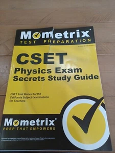 CSET Physics Exam Secrets Study Guide new with defect - Picture 1 of 12