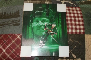 NHL MINNESOTA WILD CAPTAIN MIKKO KOIVU RECORD 1,000TH GAME CANVAS PRINT PHOTO - Picture 1 of 2