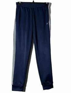 Kids Jogger Track Pants Athletic Wear Sweatpants Blue Gray Champion Size 10-12 - Picture 1 of 8
