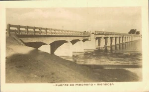 Argentina Puente De Medrano Mendoza RPPC B17 - Picture 1 of 2