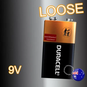 8/20/10/1 x 9V Duracell LOOSE Alkaline Battery Long Lasting 🇦🇺 🙂 - Picture 1 of 9