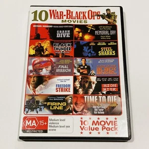 10 War-Black Ops Movies DVD LIKE NEW + Fast Free Post - Picture 1 of 1