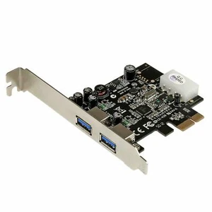 STARTECH.COM SCHEDA ESPANSIONE 2 PORTE USB 3.0 SUPERSPEED - PCI EXPRESS - Foto 1 di 5