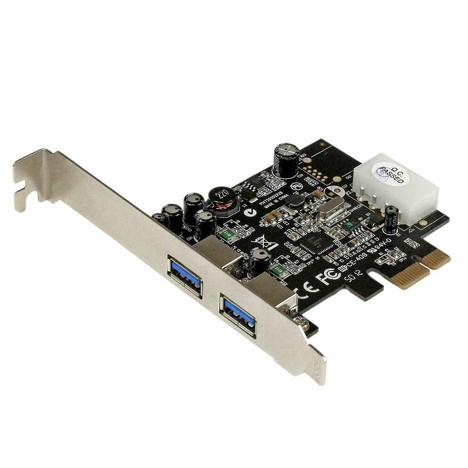 STARTECH.COM SCHEDA ESPANSIONE 2 PORTE USB 3.0 SUPERSPEED - PCI EXPRESS   - Immagine 1 di 4