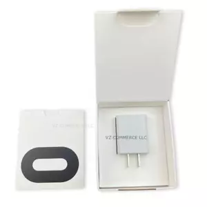 NUOVO ORIGINALE Oculus Quest 1 2 VR Auricolare - Adattatore di alimentazione da USB-C a parete - Foto 1 di 3