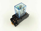 1Pcs My3nj Hh53p Dc 12V Coil 11 Pin Terminals 3Pdt Power Electromagnetic Relay