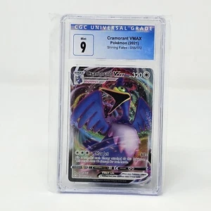 2021 Pokemon Shining Fates 55 Cramorant VMAX CGC 9 Mint Full Art TCG Card Graded - Picture 1 of 2