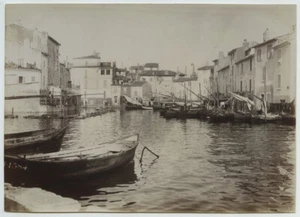 Port de Martigues. Bateaux de pêche. Citrate 1901. - Picture 1 of 1