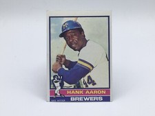 1976 Topps - #550 Hank Aaron.  A1G